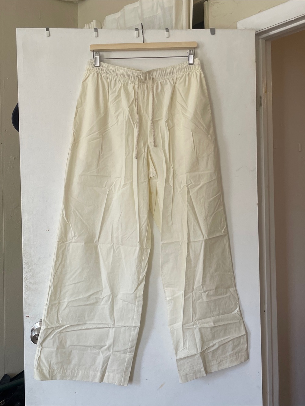 DONNI. Cotton poplin pants